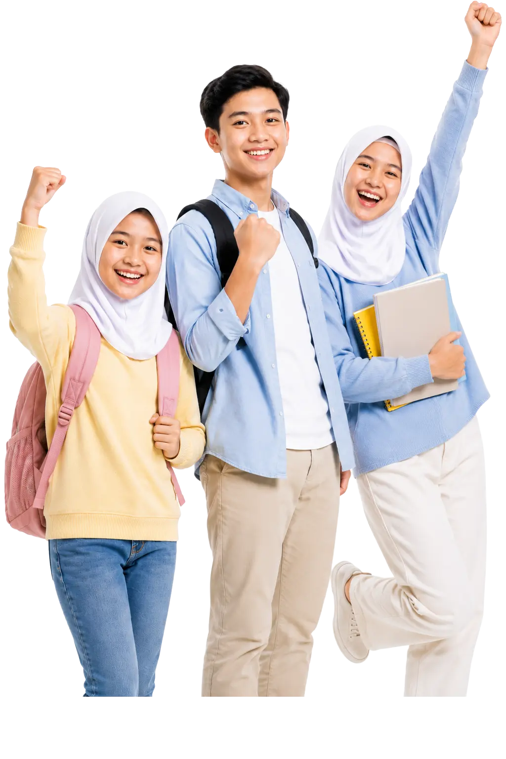 Siswi Belajar Bahasa Arab